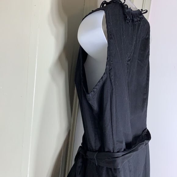 Talbot’s Summer Weight Black Midi Dress - Picture 9 of 12